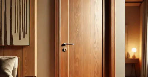 Folha de Porta Envernizada