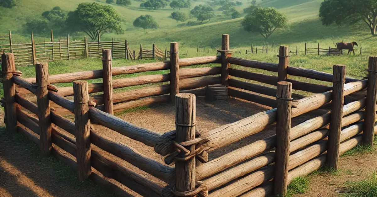 Madeira para Cerca de Fazenda