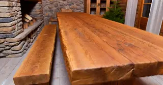 Mesa de Jantar Rústica