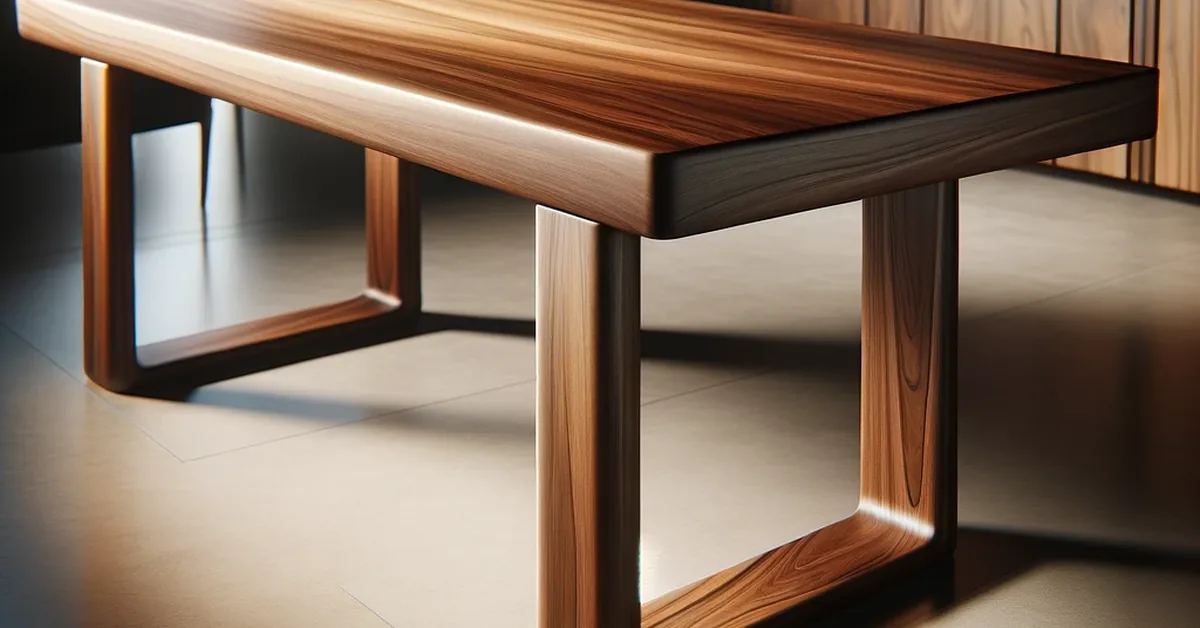 Mesa Maciça de Madeira