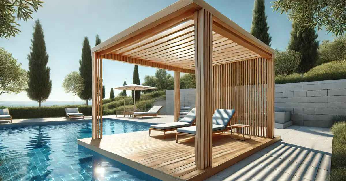 Pergolado Piscina